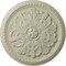 Ekena Millwork Swindon Ceiling Medallion (Fits Canopies up to 2 7/8"), 16 7/8"OD x 1 1/2"P, Clear Yellow CM16SWCYF - alternate 1